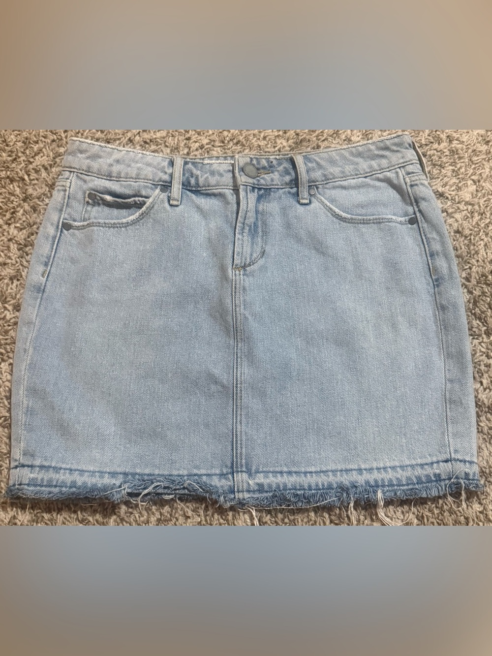 Articles Of Society Mini Denim Skirt Womens 26 | 100% Cotton